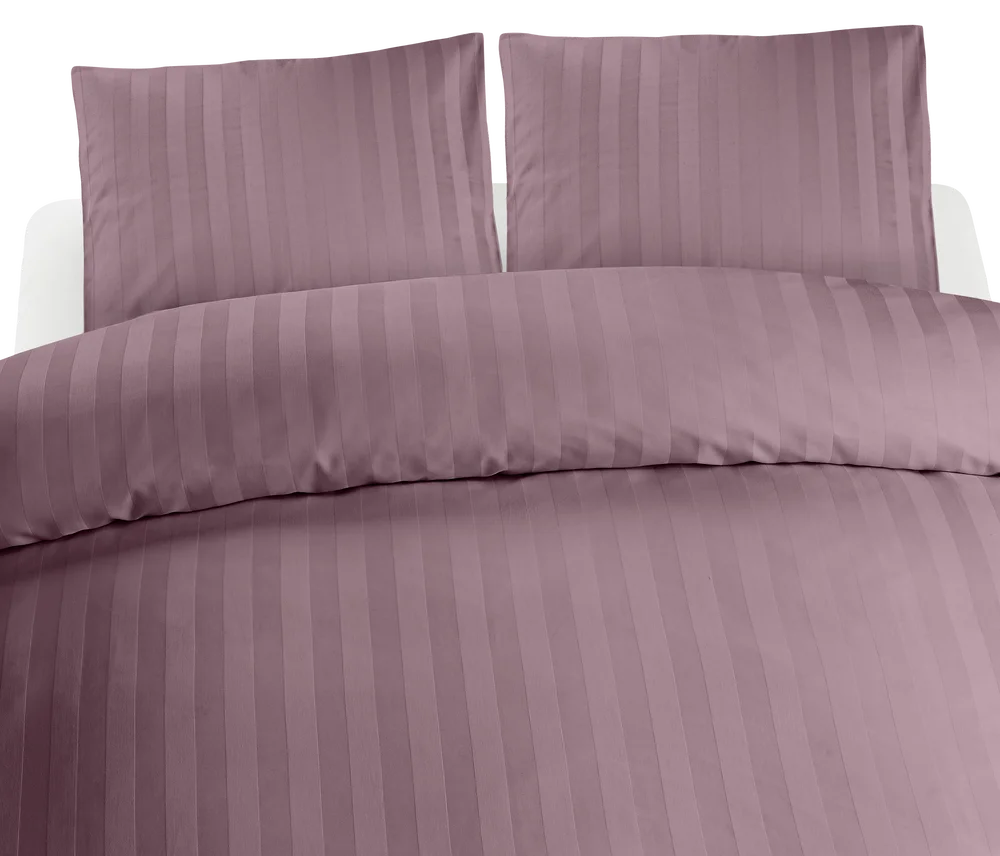 3-delt Sett Satin Dobbelt – Lilla – Tekstiler | m v:465066 3-delt Sett Satin Dobbelt – Lilla – Tekstiler | m v:465066