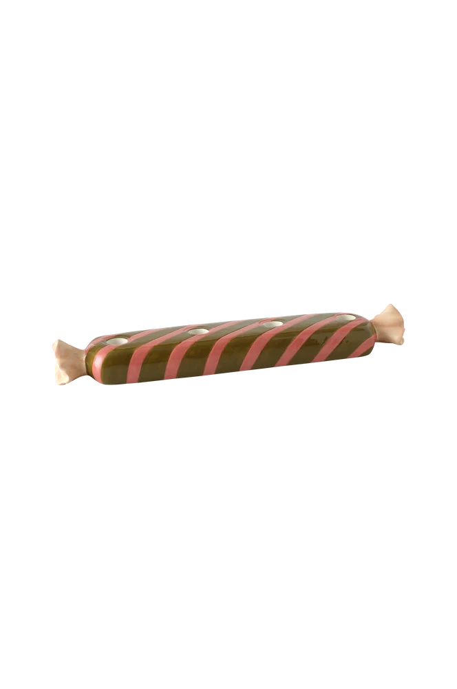 Adventslysestake Karamell – Grønn – Dekor | m v:9915017 Adventslysestake Karamell – Grønn – Dekor | m v:9915017