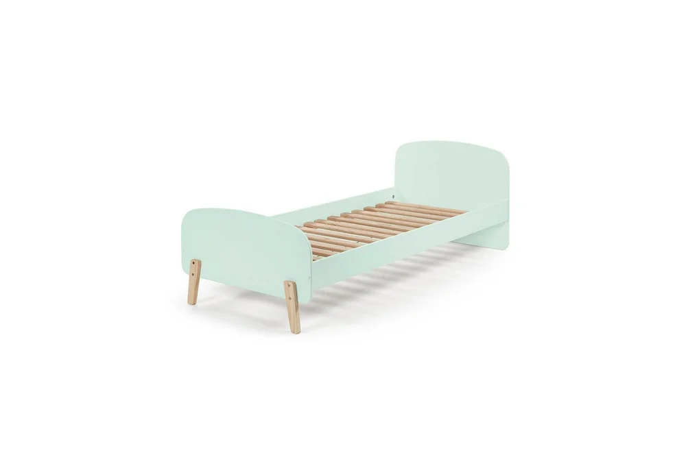Seng med nattbord Kiddy Mintgrønn v:8738511