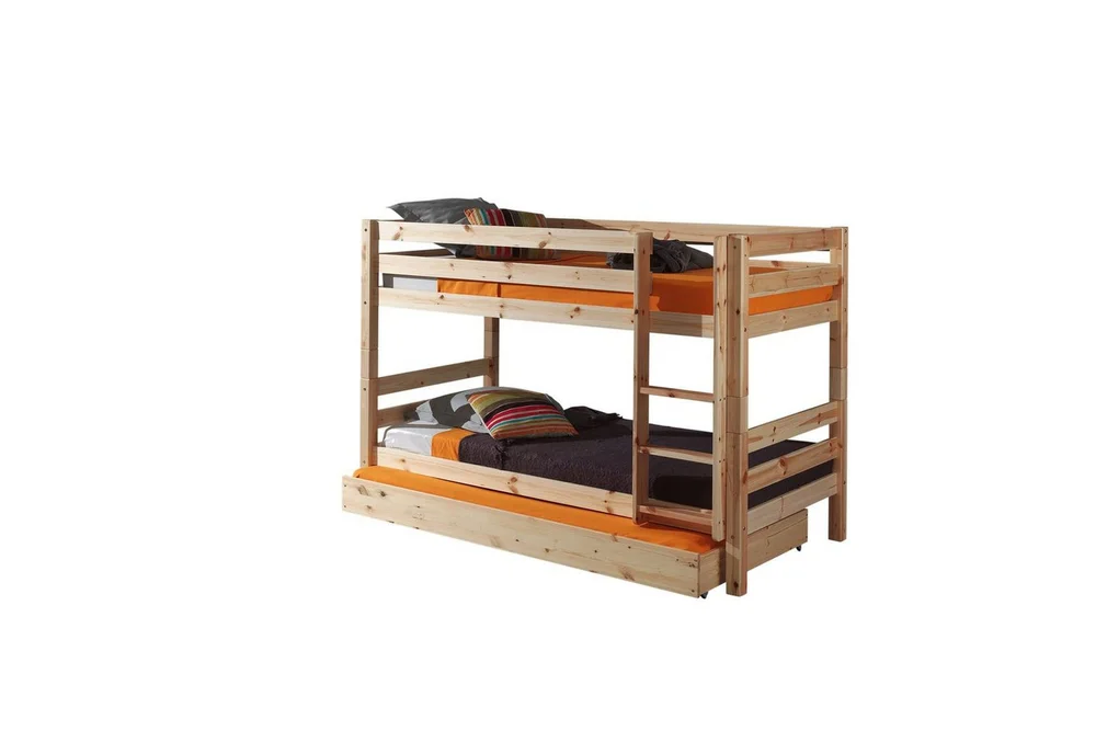 Køyeseng med Underseng Pino Naturlig, 140 cm v:5856168