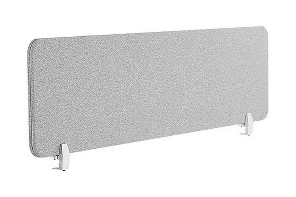 Avskjerming til Skrivebord 180×40 cm grå WALLY v:7149609 Avskjerming til Skrivebord 180×40 cm grå WALLY v:7149609