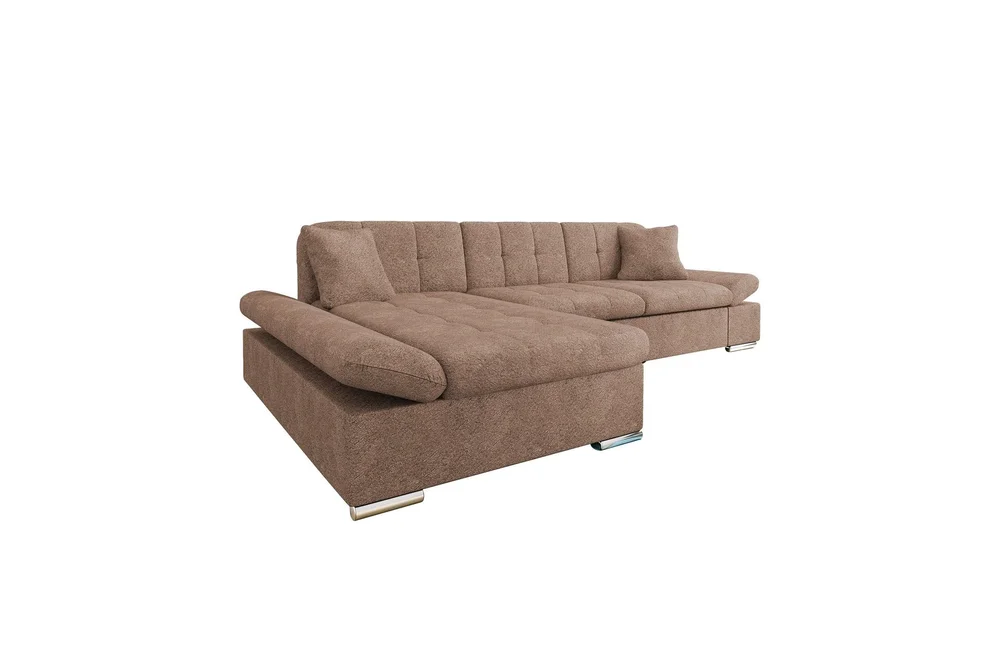 Vananda Sofa med Sjeselong 3-seter i Bouclé v:7057158