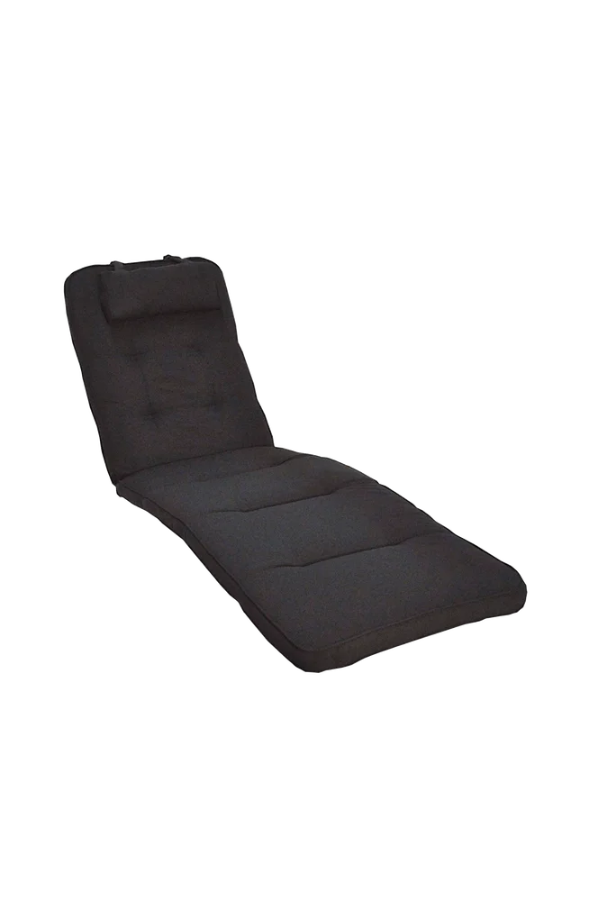 Solseng pute Woodline – Svart – Utemøbler & hage | m v:3135378