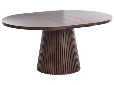 Uttrekkbart spisebord MOORE Mørk ask 120/160 cm 120 cm v:9099902 Uttrekkbart spisebord MOORE Mørk ask 120/160 cm 120 cm v:9099902