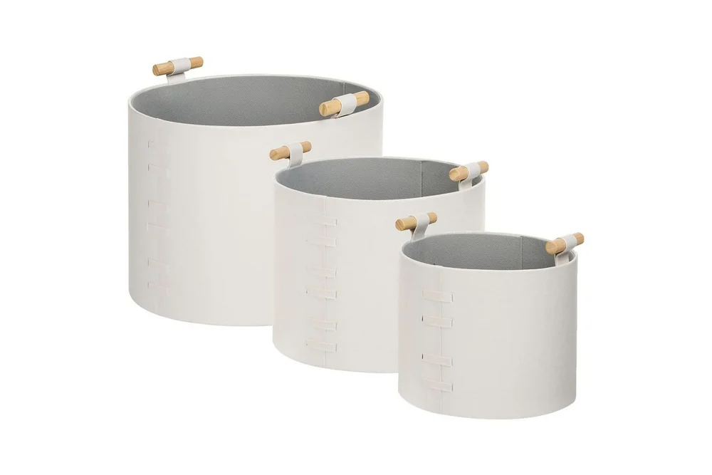 Kurv Aram sett med 3 Hvit v:2853020 Kurv Aram sett med 3 Hvit v:2853020