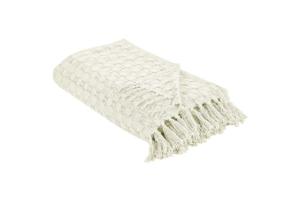 Sengeteppe Bere Hvit, 150×200 cm v:8393838 Sengeteppe Bere Hvit, 150×200 cm v:8393838