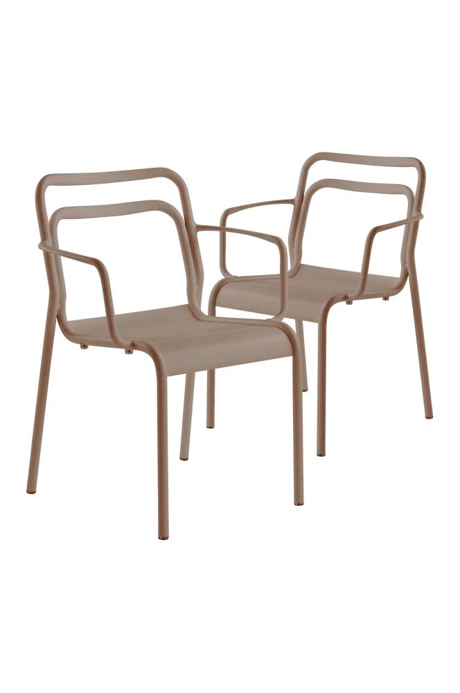 PANTHEON armstol 2-pk – Natur – Utemøbler & hage | m v:7200060 PANTHEON armstol 2-pk – Natur – Utemøbler & hage | m v:7200060