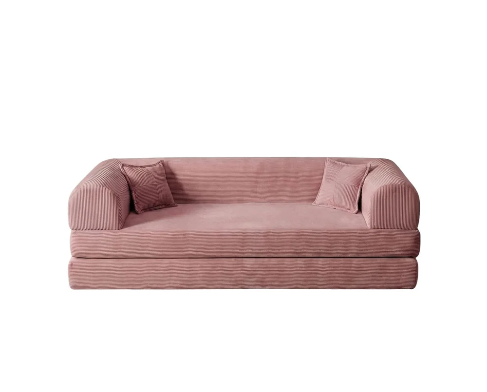 3-seters sovesofa Atelier Del Sofa Legom Eco (190 x 90 x 25 cm) Rosa v:3779808 3-seters sovesofa Atelier Del Sofa Legom Eco (190 x 90 x 25 cm) Rosa v:3779808