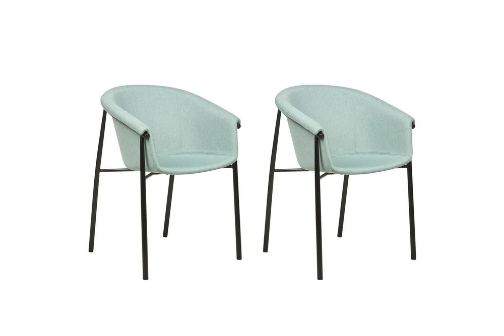 Sett med 2 spisestoler Ames v:9131758