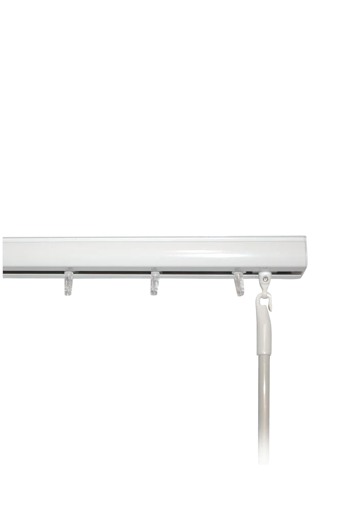 Lamellskinne 120cm – Hvit – Tekstiler | m v:5527243 Lamellskinne 120cm – Hvit – Tekstiler | m v:5527243