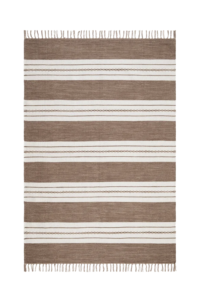 Teppe av bomull Sund – Beige – Tepper | m v:3170732 Teppe av bomull Sund – Beige – Tepper | m v:3170732