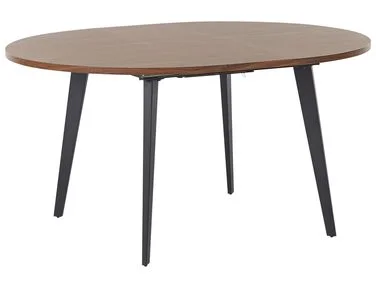 Uttrekkbart spisebord BOVINA Mørkebrun 120/150 cm 120 cm v:8710015 Uttrekkbart spisebord BOVINA Mørkebrun 120/150 cm 120 cm v:8710015