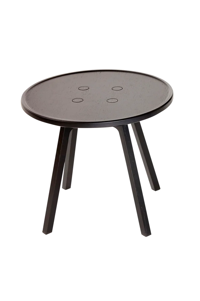 C2 Rundt bord 50 cm - Svart m v:8214314