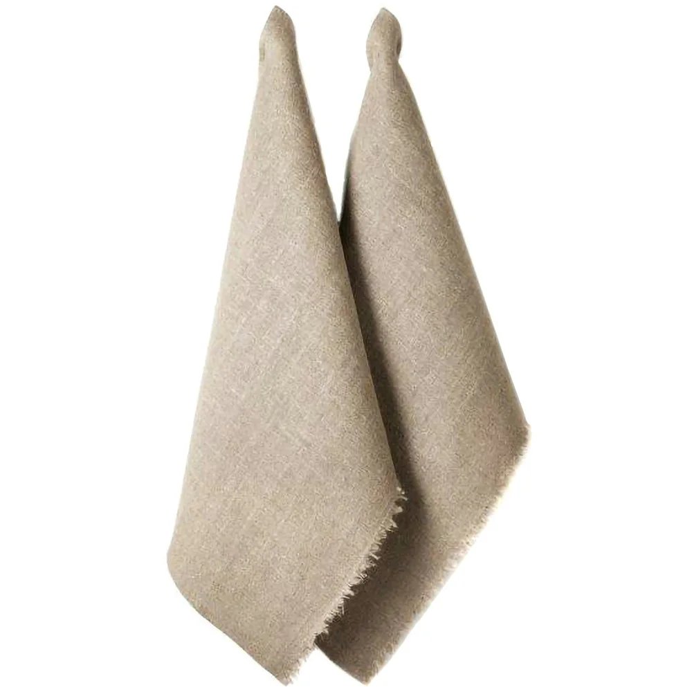 Burlap Kjøkkenhåndkle 2-pk 50×70 cm, Naturlig v:6327796 Burlap Kjøkkenhåndkle 2-pk 50×70 cm, Naturlig v:6327796