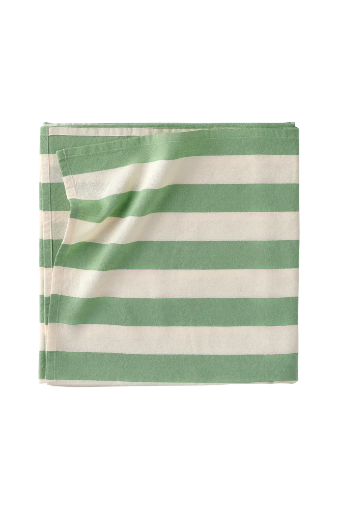 Duk Majken Stripe 145×145 cm – Grønn – Tekstiler | m v:9427675
