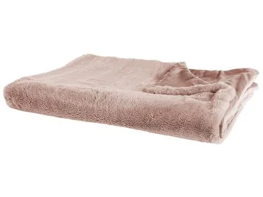 Pledd CHAAB 200 x 220 cm Rosa v:6008139 Pledd CHAAB 200 x 220 cm Rosa v:6008139