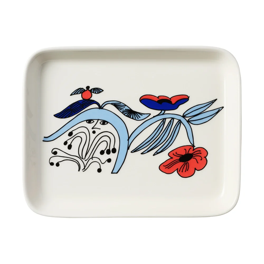 Puutarhurit tallerken 15x19 cm v:4090730