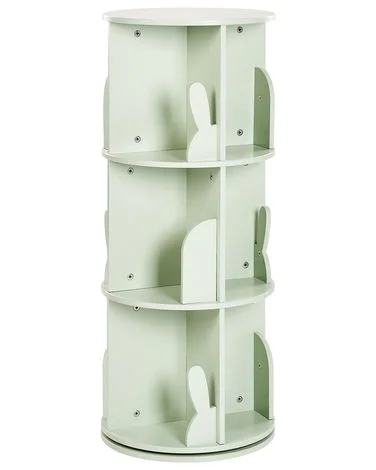 Roterende bokhylle CANEY 94 cm Lysegrønn v:9373595 Roterende bokhylle CANEY 94 cm Lysegrønn v:9373595