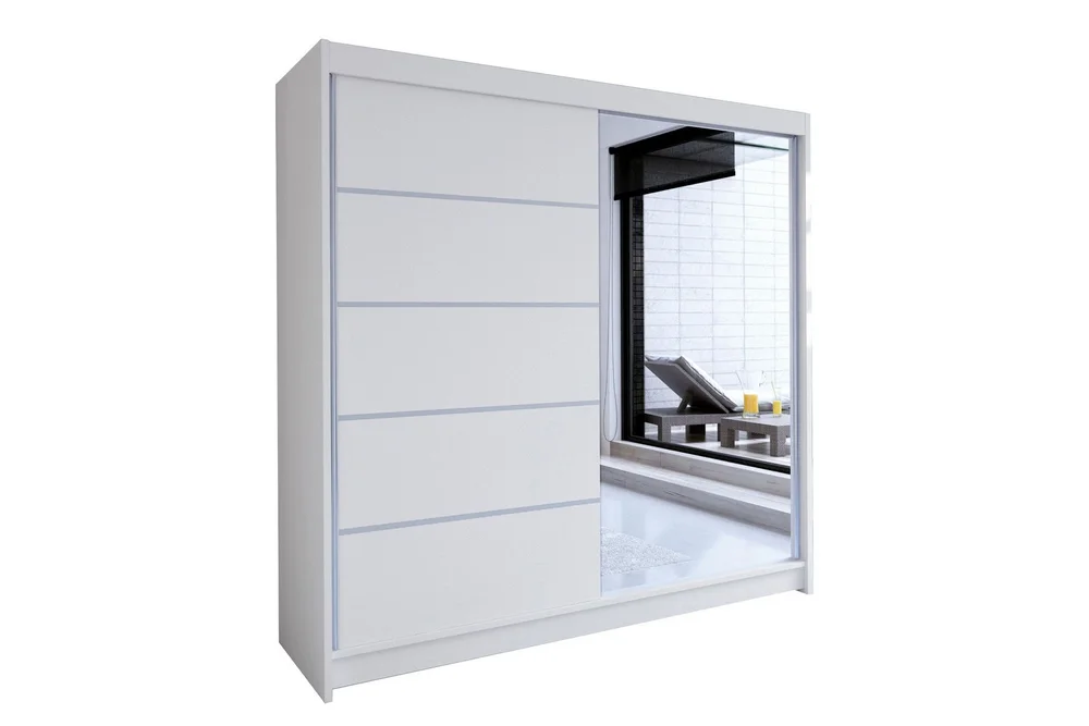 Canderbury Garderobe med Speil 180×215 cm v:2997990 Canderbury Garderobe med Speil 180×215 cm v:2997990