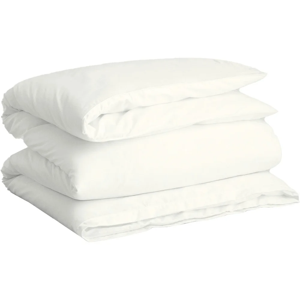 Sateen Single Dynetrekk 150x210 cm, Hvit v:118595