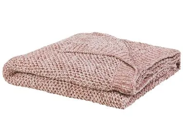 Pledd ELOVA 150 x 200 cm Rosa v:6492473 Pledd ELOVA 150 x 200 cm Rosa v:6492473