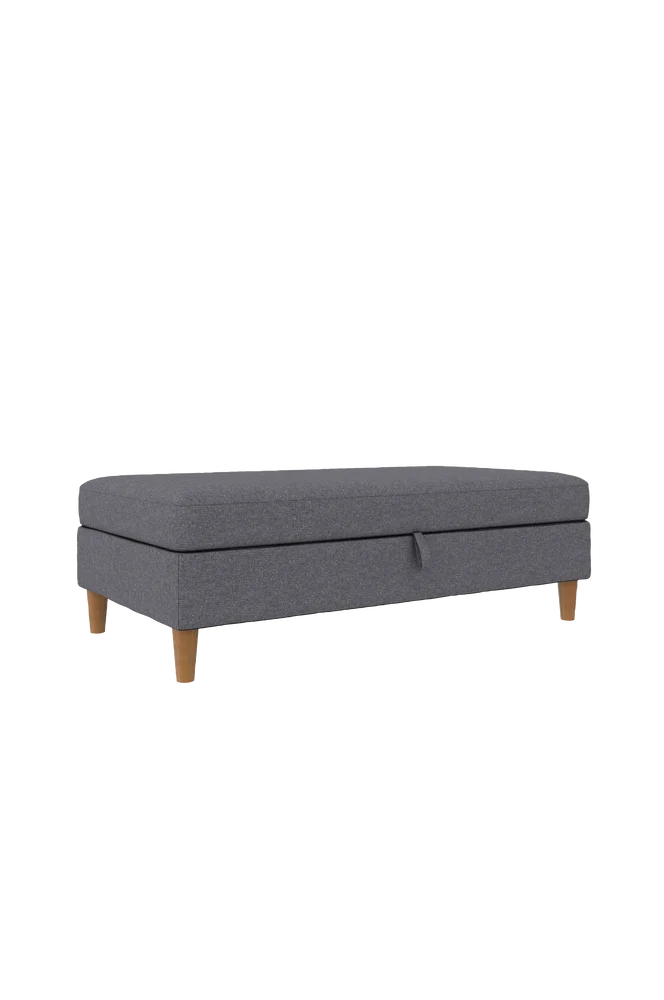 Ottoman med oppbevaring Lilly v:364160