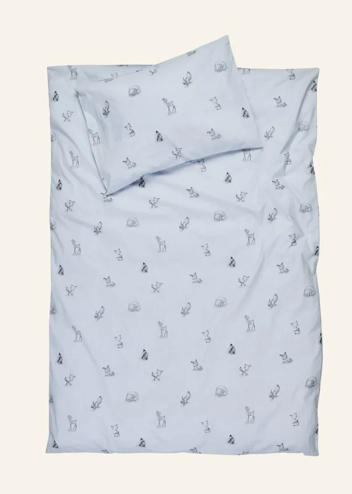 Sengesett baby blå – 65×80/35×40 cm v:6127577