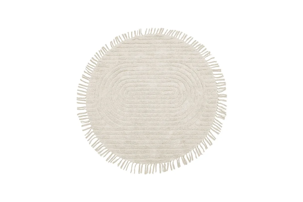 Halfeti Ryeteppe 140 cm Rund v:2659288