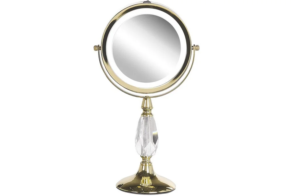 Sminkspegel Beliani Maury Guld GOLD VALUE_MISSING_2 v:7377167 Sminkspegel Beliani Maury Guld GOLD VALUE_MISSING_2 v:7377167