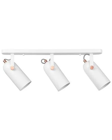Spotlampe med 3 lys TYRIA Justerbar Metall Hvit v:4482351 Spotlampe med 3 lys TYRIA Justerbar Metall Hvit v:4482351