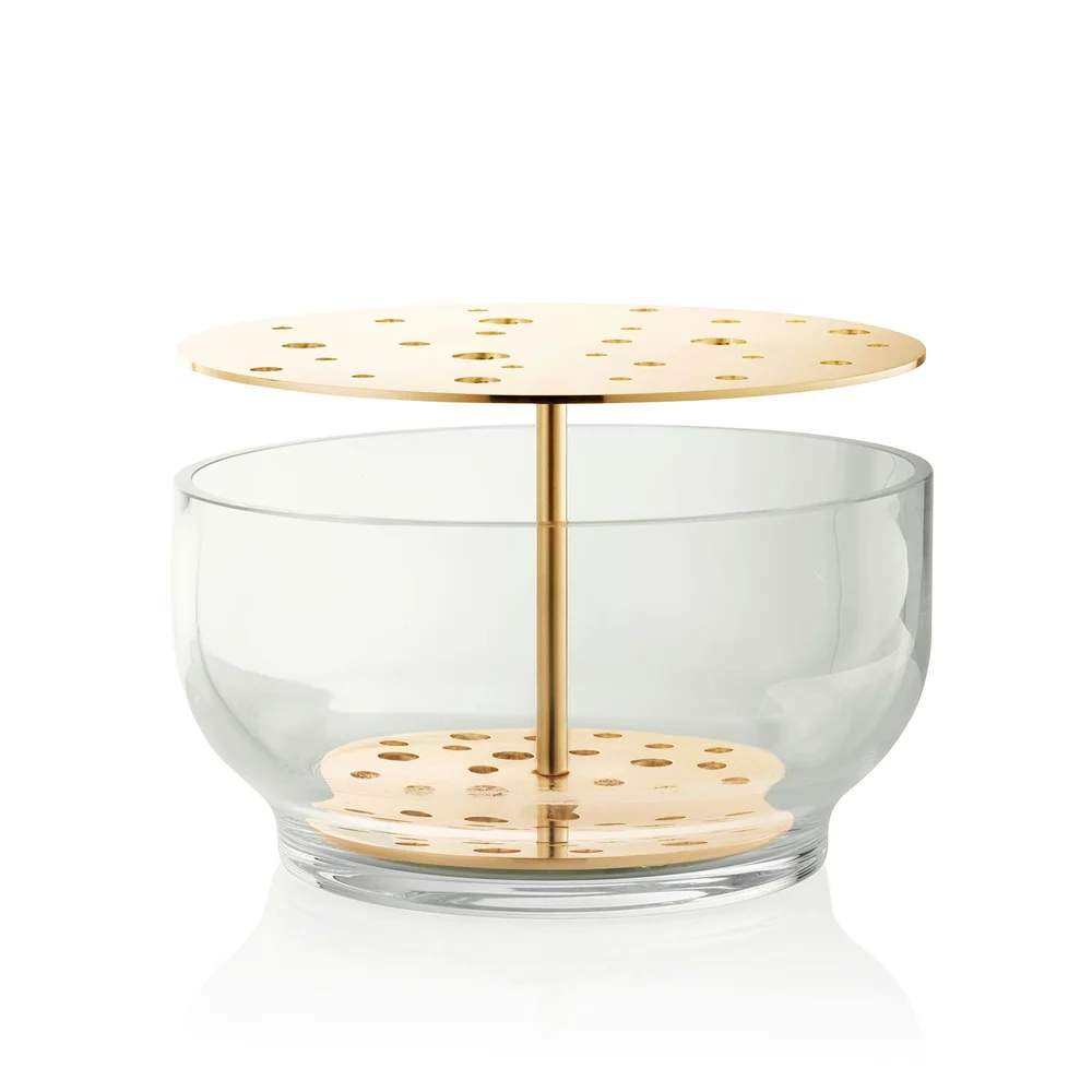 Ikebana Large Vase, Messing v:8126568