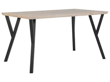 Spisebord BRAVO Lysebrun 140 cm 80 cm v:7729003