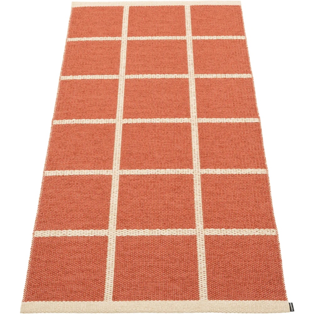 Criss Plastmatte Brick / Cream, 70×150 cm v:7891151 Criss Plastmatte Brick / Cream, 70×150 cm v:7891151