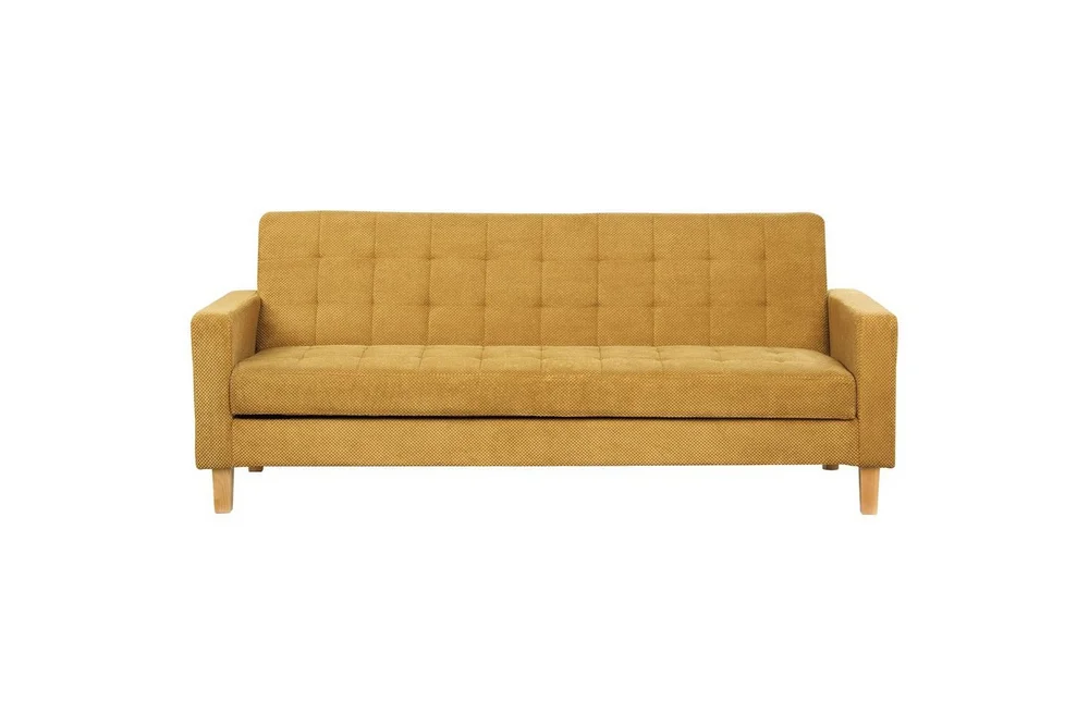 3-sitssoffa Beliani Vehkoo Grönt, ljust trä GOLD||Light colored wood v:1808657 3-sitssoffa Beliani Vehkoo Grönt, ljust trä GOLD||Light colored wood v:1808657