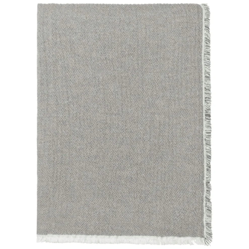 Thyme Pledd 130×180 cm, Grå v:8583740