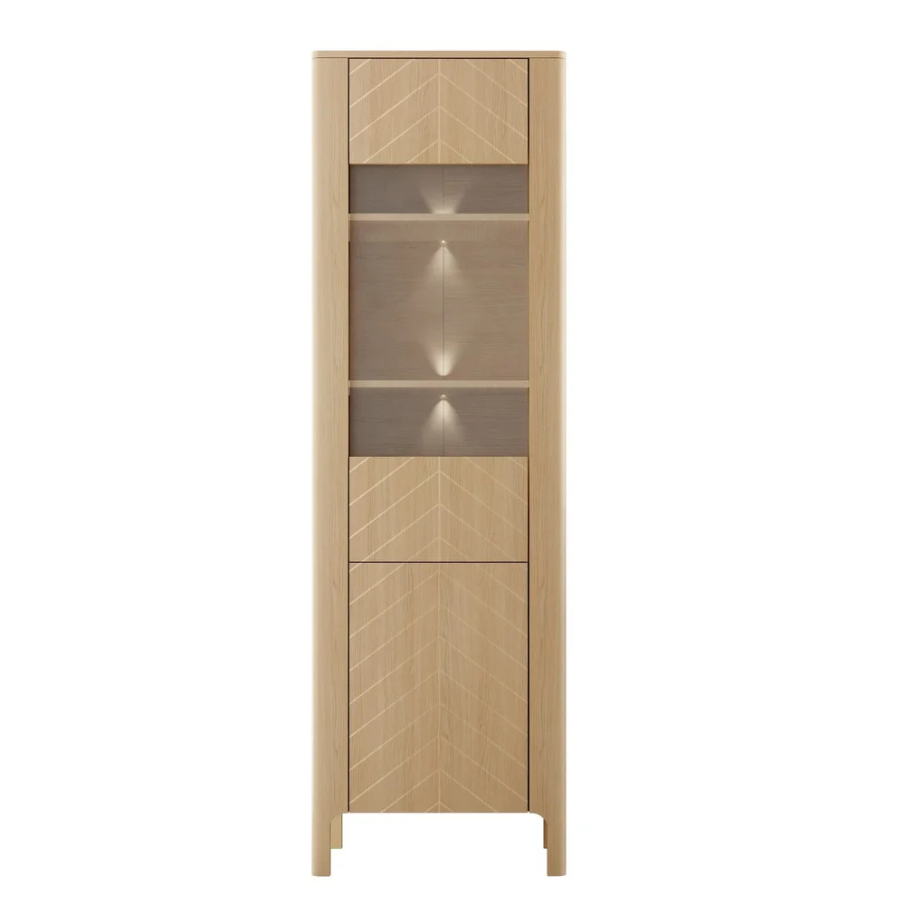 Aggarwal Vitrineskap 60 cm med Belysning v:8232896 Aggarwal Vitrineskap 60 cm med Belysning v:8232896