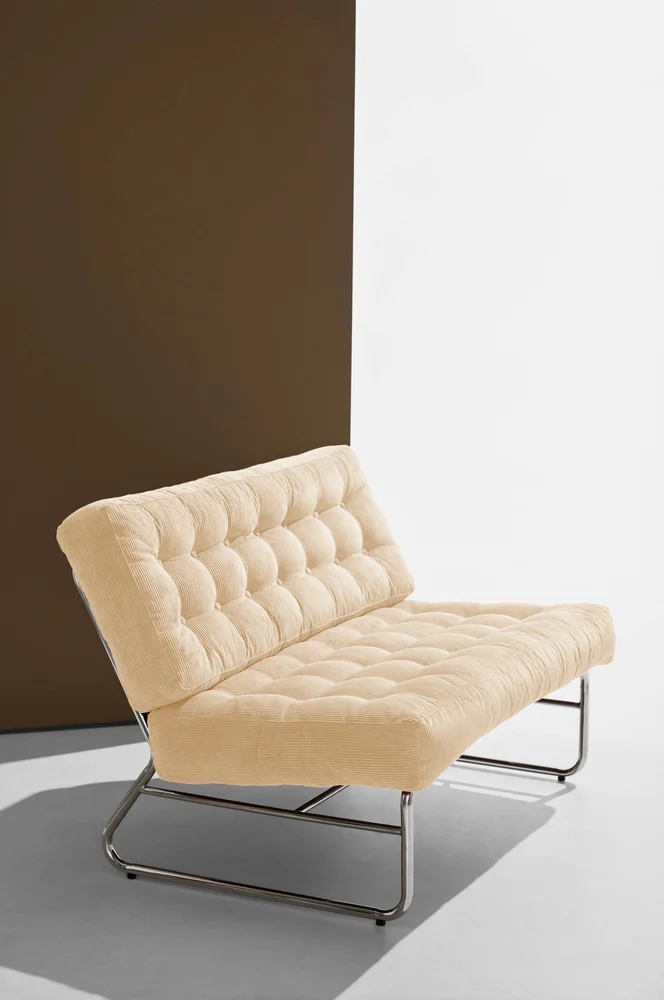 Luca 2-seters loungesofa – Beige m v:670451