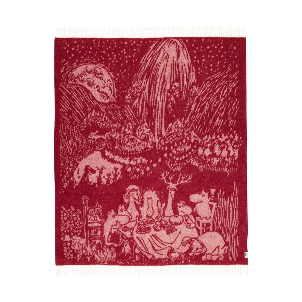 Festive Moments mummitrollet ullpledd v:615319
