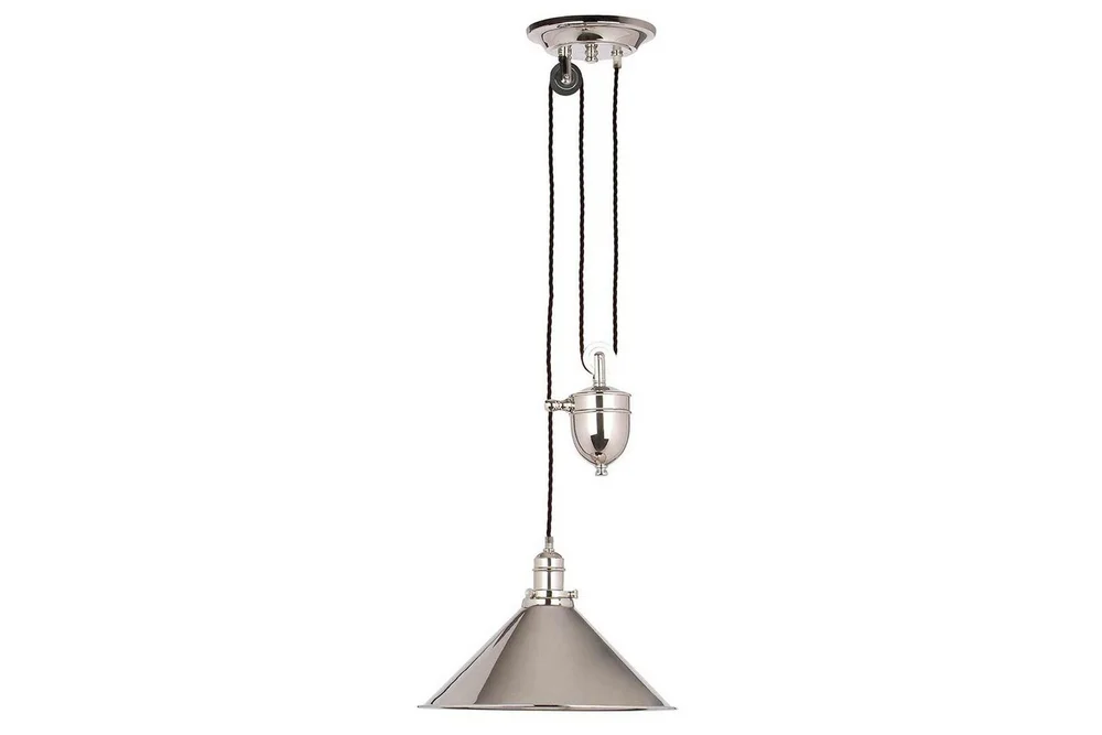 Hengelampe Elstead Lighting Provence Polert nikkel v:2771331