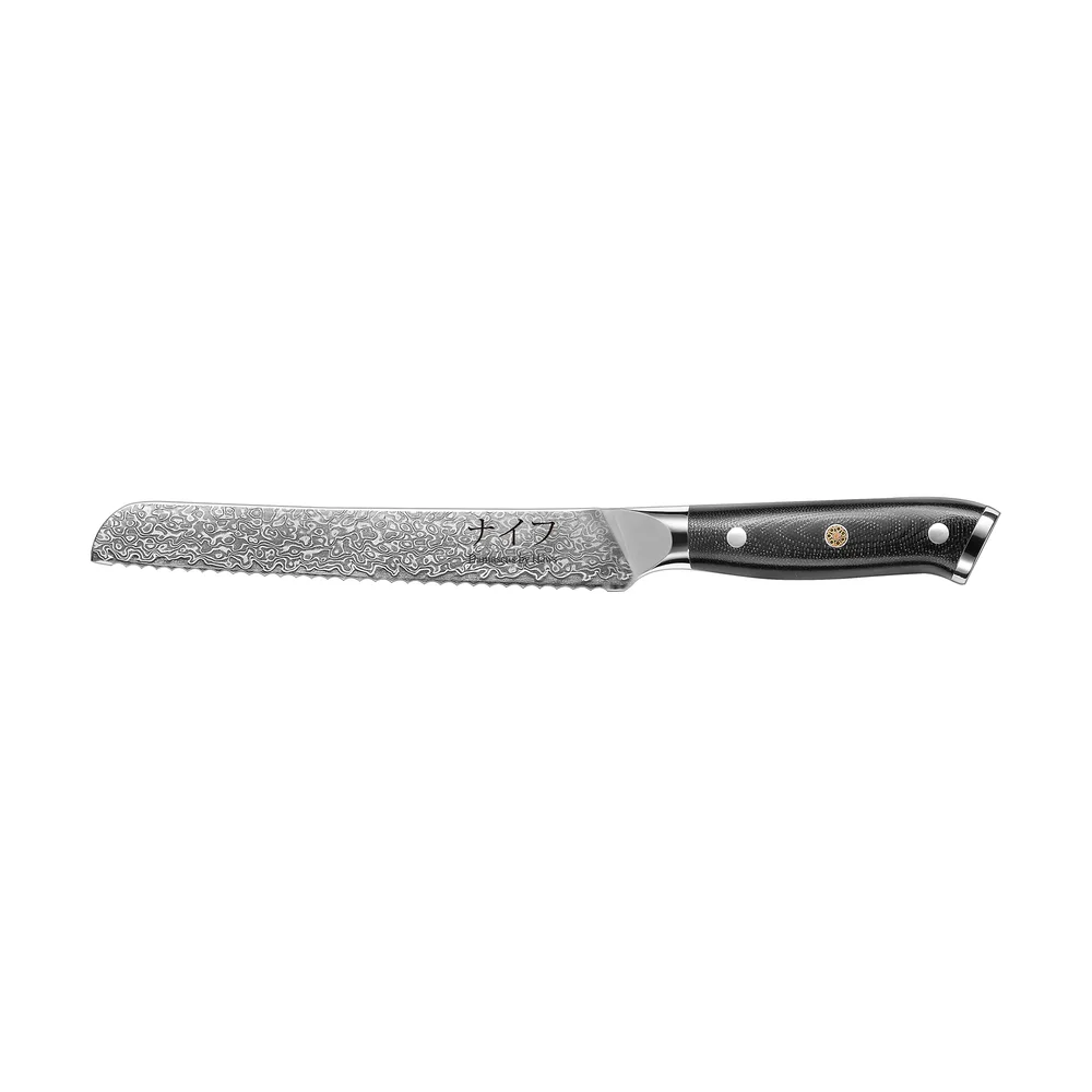Damascus By Hâws brødkniv 33 cm v:9749002 Damascus By Hâws brødkniv 33 cm v:9749002