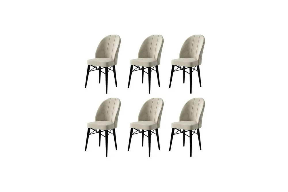 Spisestol Ritim Krem / Svart v:4556351