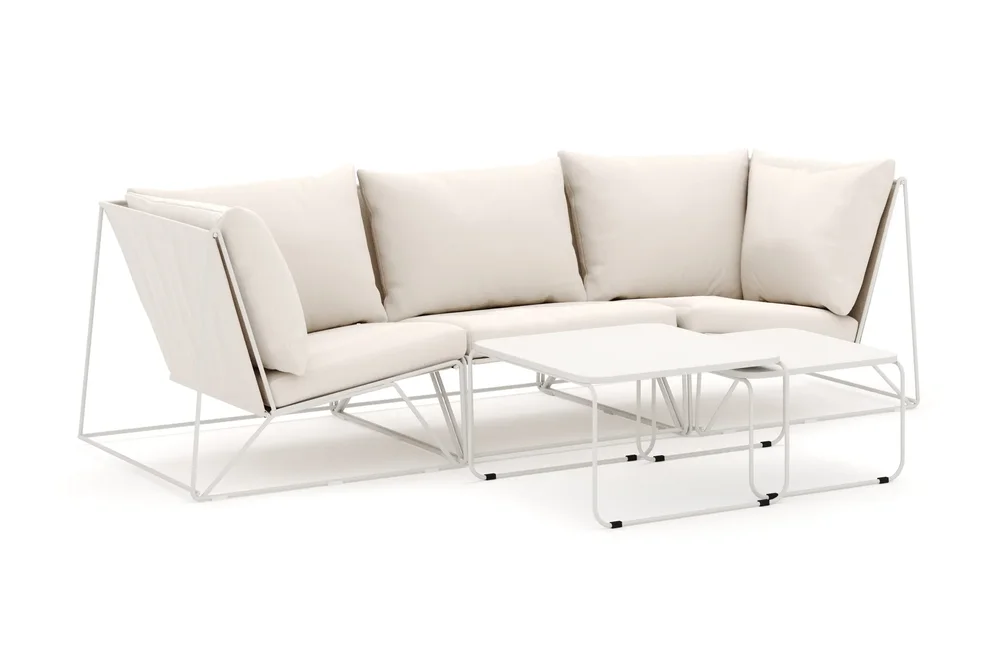 Usteryd utendørs rett 3-seters sofa v:2673343