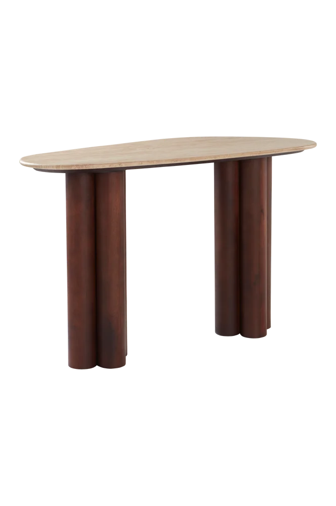 OBIE skrivebord 55×121,5 cm – Brun m v:4835820 OBIE skrivebord 55×121,5 cm – Brun m v:4835820
