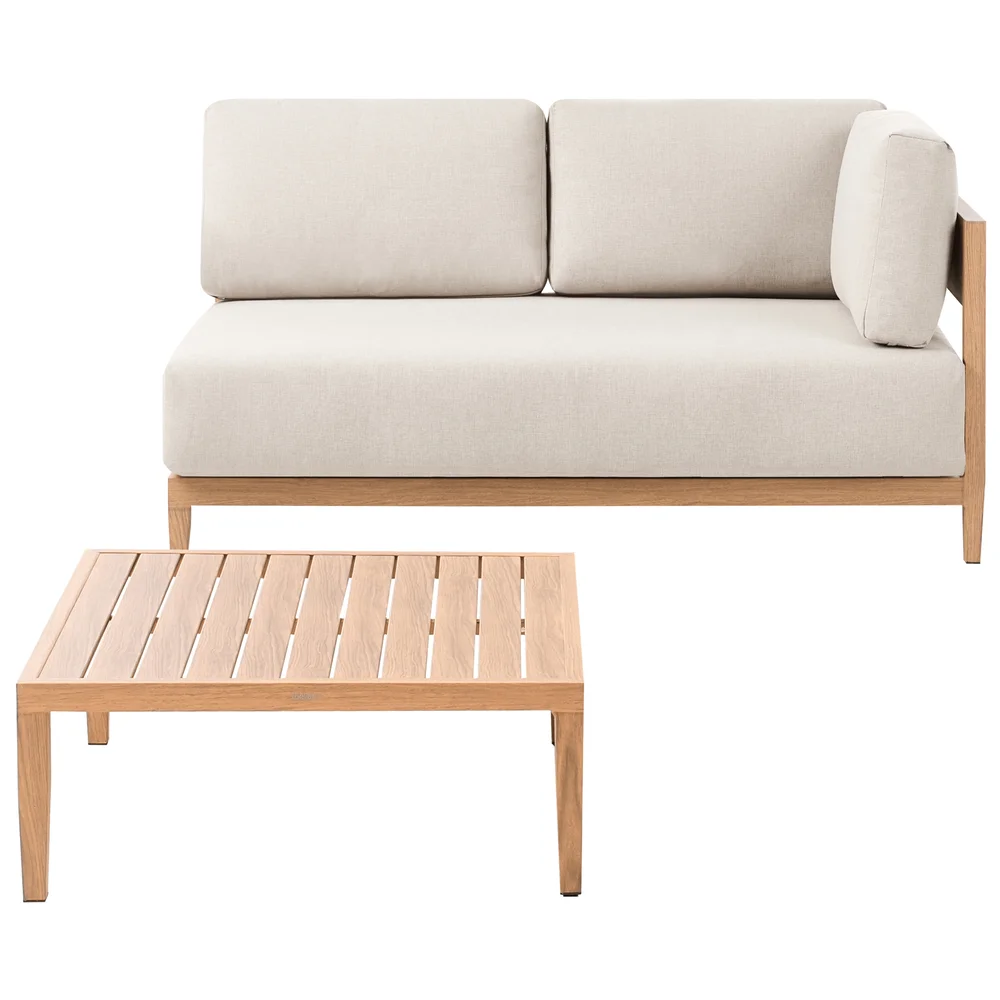 Sofa utendørs med bord 2-seter Sampieri v:2460718