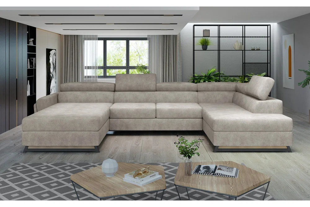 Josette U-sofa med Divan Venstre v:3690913