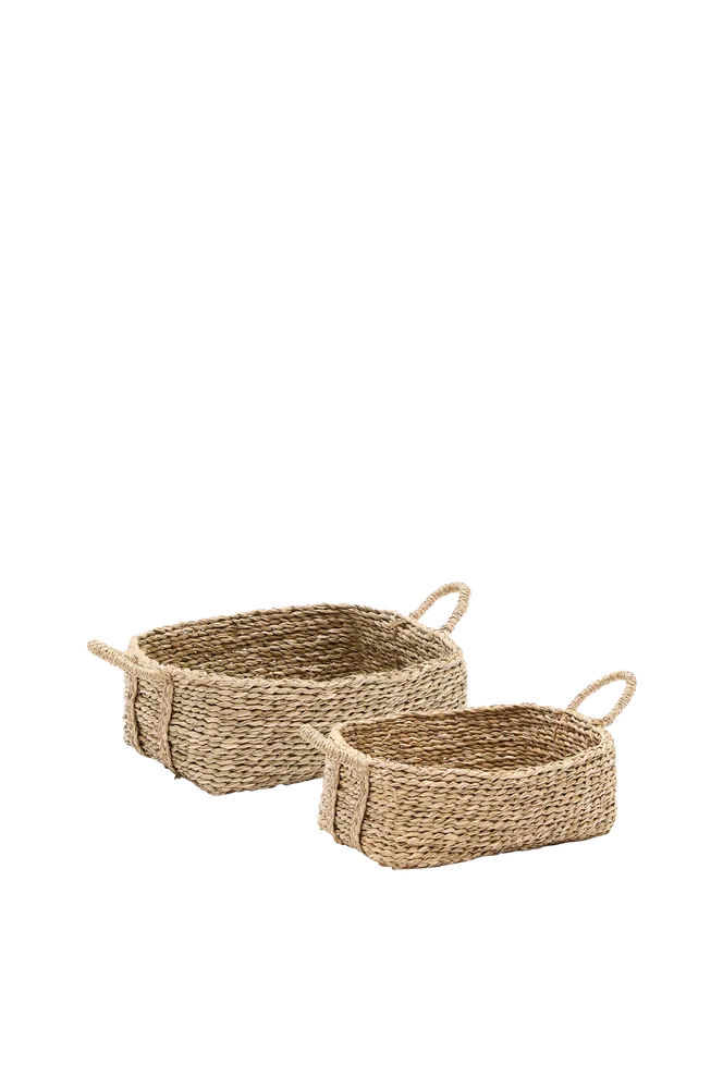 Milly sett med 2 kurver i naturfiber, 32 x 20 cm / 34 x 20 cm – Natur – Dekor | m v:3038371 Milly sett med 2 kurver i naturfiber, 32 x 20 cm / 34 x 20 cm – Natur – Dekor | m v:3038371