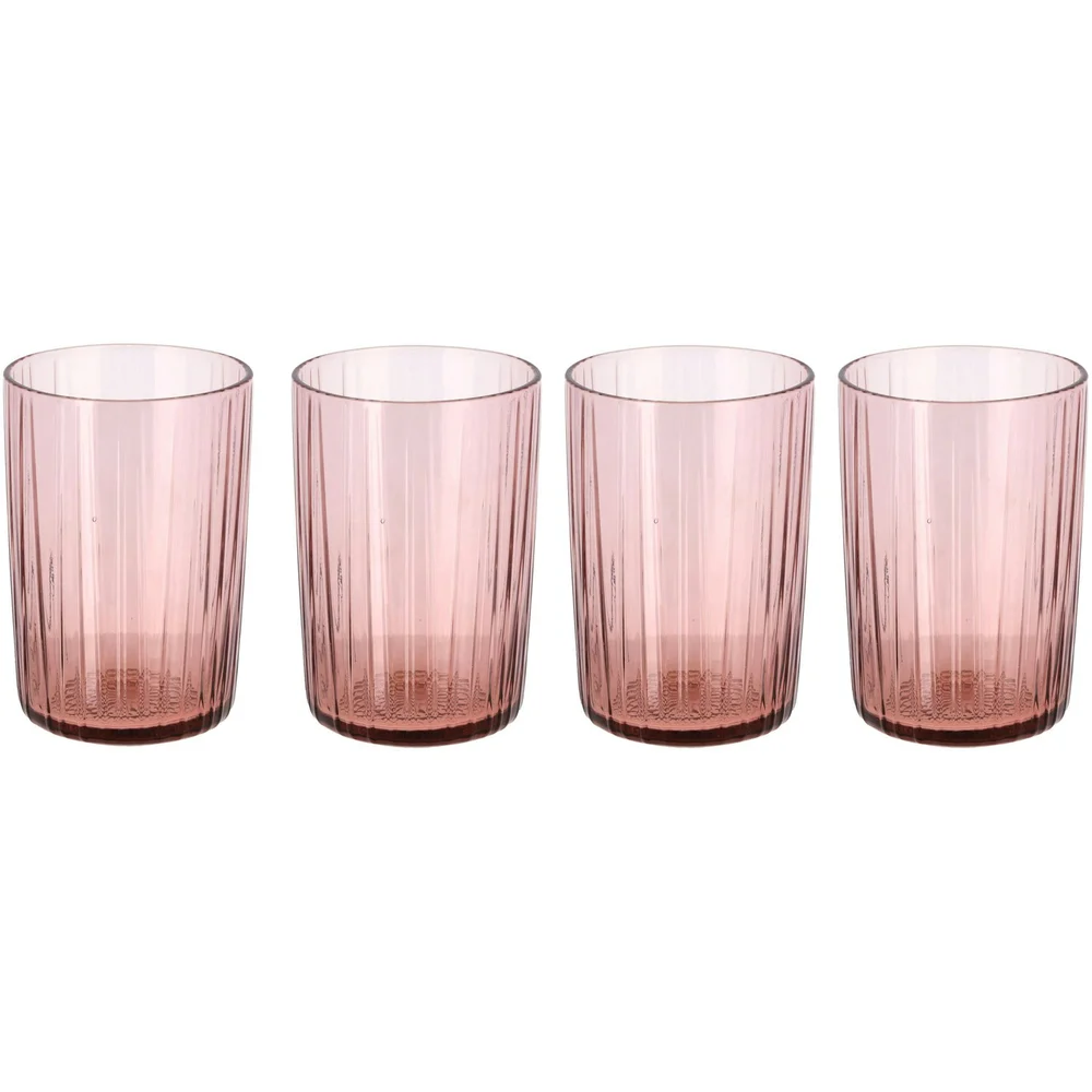 Kusintha Glass 4-pk 28 cl, Rosa v:9831089 Kusintha Glass 4-pk 28 cl, Rosa v:9831089