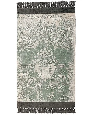 Teppe AKARSU Grønn 80 x 150 cm Viskose v:7197520 Teppe AKARSU Grønn 80 x 150 cm Viskose v:7197520
