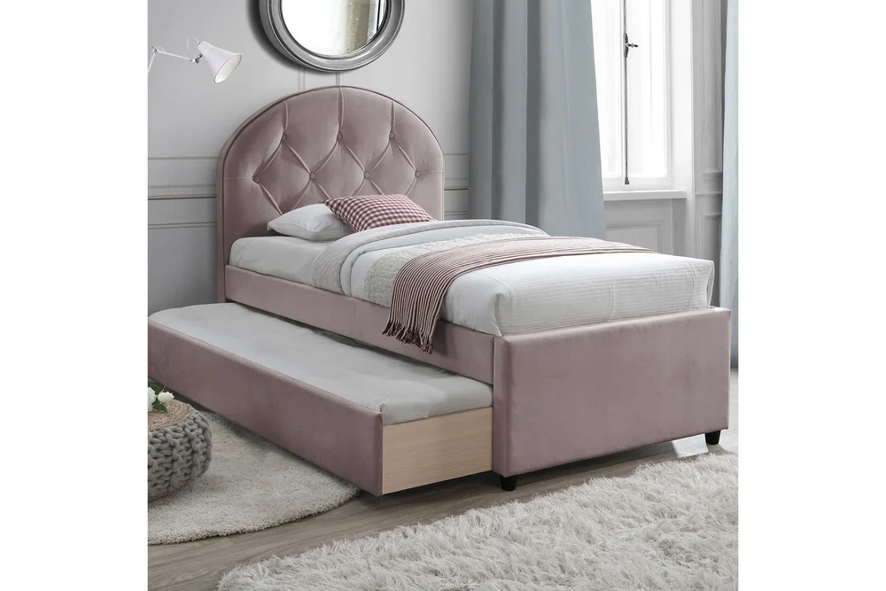 Lara Seng med Ekstra Seng Uttrekkbar Oppbevaring 90x200 cm v:7538629