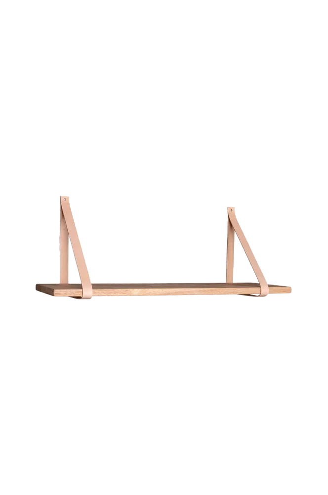 Hylle Cleveland, 80×20 cm – Brun m v:4195261
